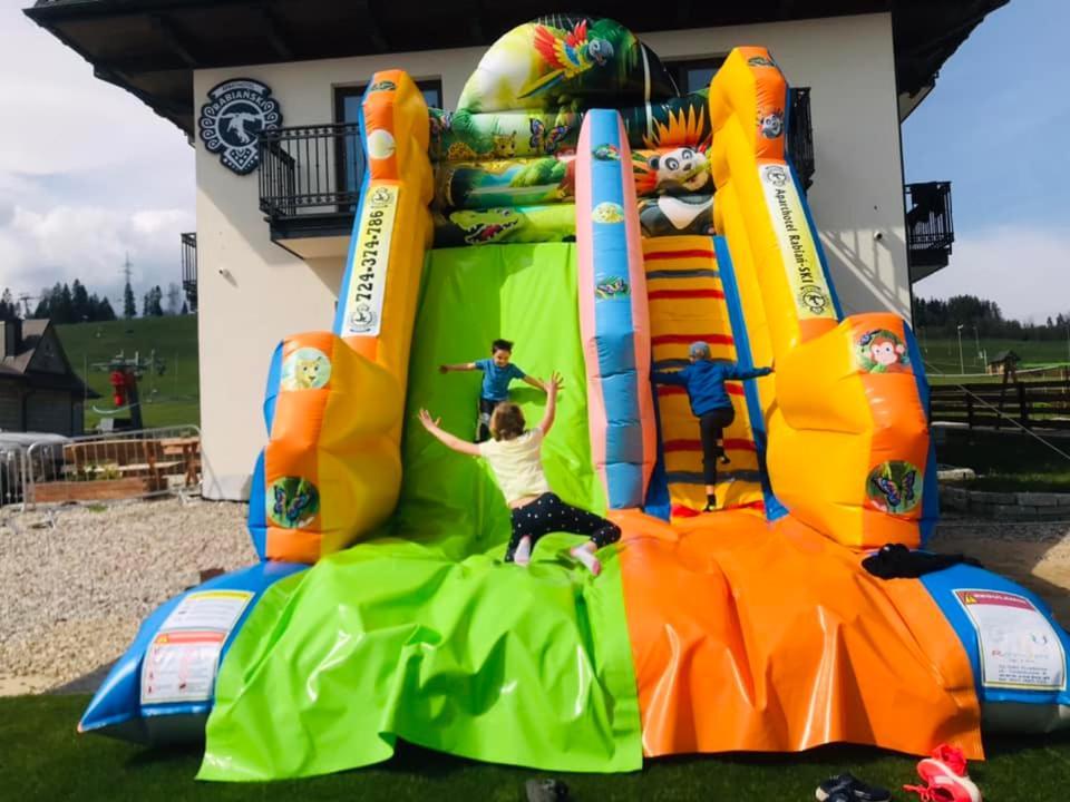 Aparthotel Rabian-Ski Zewnetrzny Basen Oraz Jacuzzi Z Podgrzewana Woda Sala Zabaw I Dmuchaniec Bialka Tatrzanska Bagian luar foto